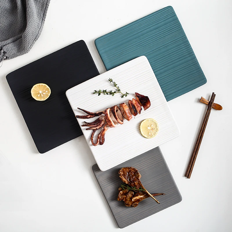 Квадратная керамическая тарелка для ресторана, декоративная тарелка для суши, тарелка Dim Sum, тарелка для хлеба, аксессуары для дома, тарелка ...
Квадратная керамическая тарелка для ресторана, декоративная тарелка для суши, тарелка Dim Sum, тарелка для хлеба, аксессуары для дома, тарелка ...