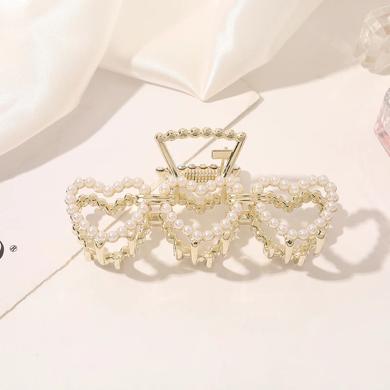 New Fashion Woman Elegant Geometric Pearl Rhinestone Hairpins Hair Clips Alloy Barrettes Girls Hair Accessories Headwear
New Fashion Woman Elegant Geometric Pearl Rhinestone Hairpins Hair Clips Alloy Barrettes Girls Hair Accessories Headwear