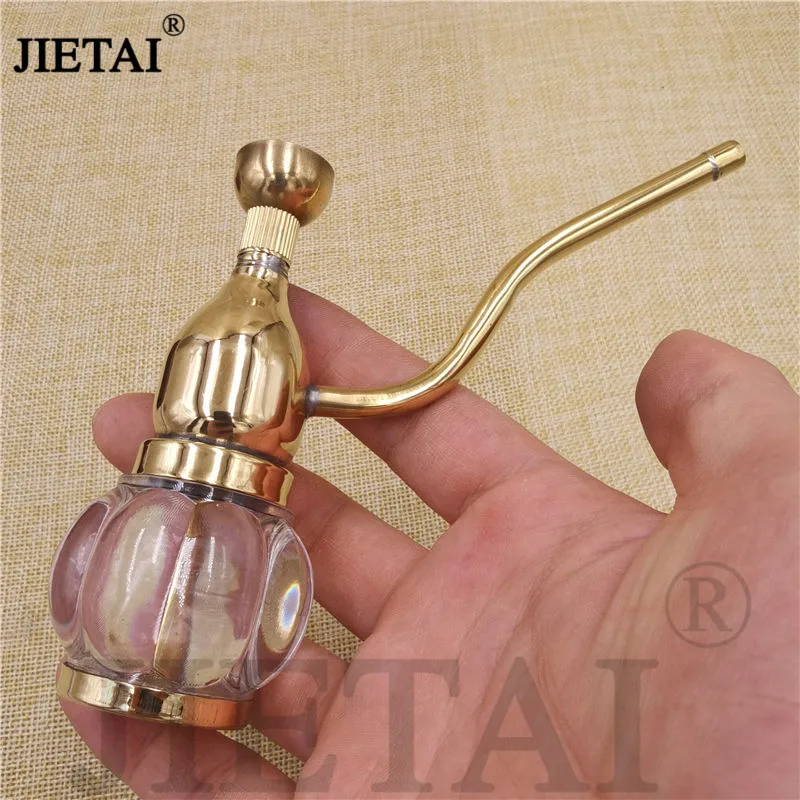 Portable Mini Hookah Shisha Brasss Water Pipe Tobacco Smoking Pipes Transparent Bottle Metal Tube Water Filter Smoking Gifts
Portable Mini Hookah Shisha Brasss Water Pipe Tobacco Smoking Pipes Transparent Bottle Metal Tube Water Filter Smoking Gifts