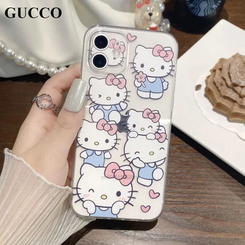 Sanrio Hello Kitty Phone Case For iphone 12 11 Pro Max XS XR X 7 8 Plus Mini Cover Transparent Clear Cases Women Girls Aesthetic
Sanrio Hello Kitty Phone Case For iphone 12 11 Pro Max XS XR X 7 8 Plus Mini Cover Transparent Clear Cases Women Girls Aesthetic