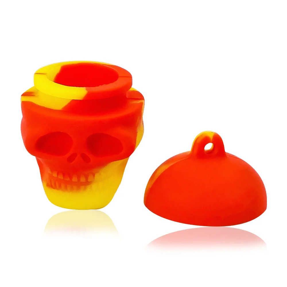 Wax Dab Oil Jar 4ML Skull Shape FDA Silicone Wax Container Concentrate Multi Use Storage Wholesale
Wax Dab Oil Jar 4ML Skull Shape FDA Silicone Wax Container Concentrate Multi Use Storage Wholesale