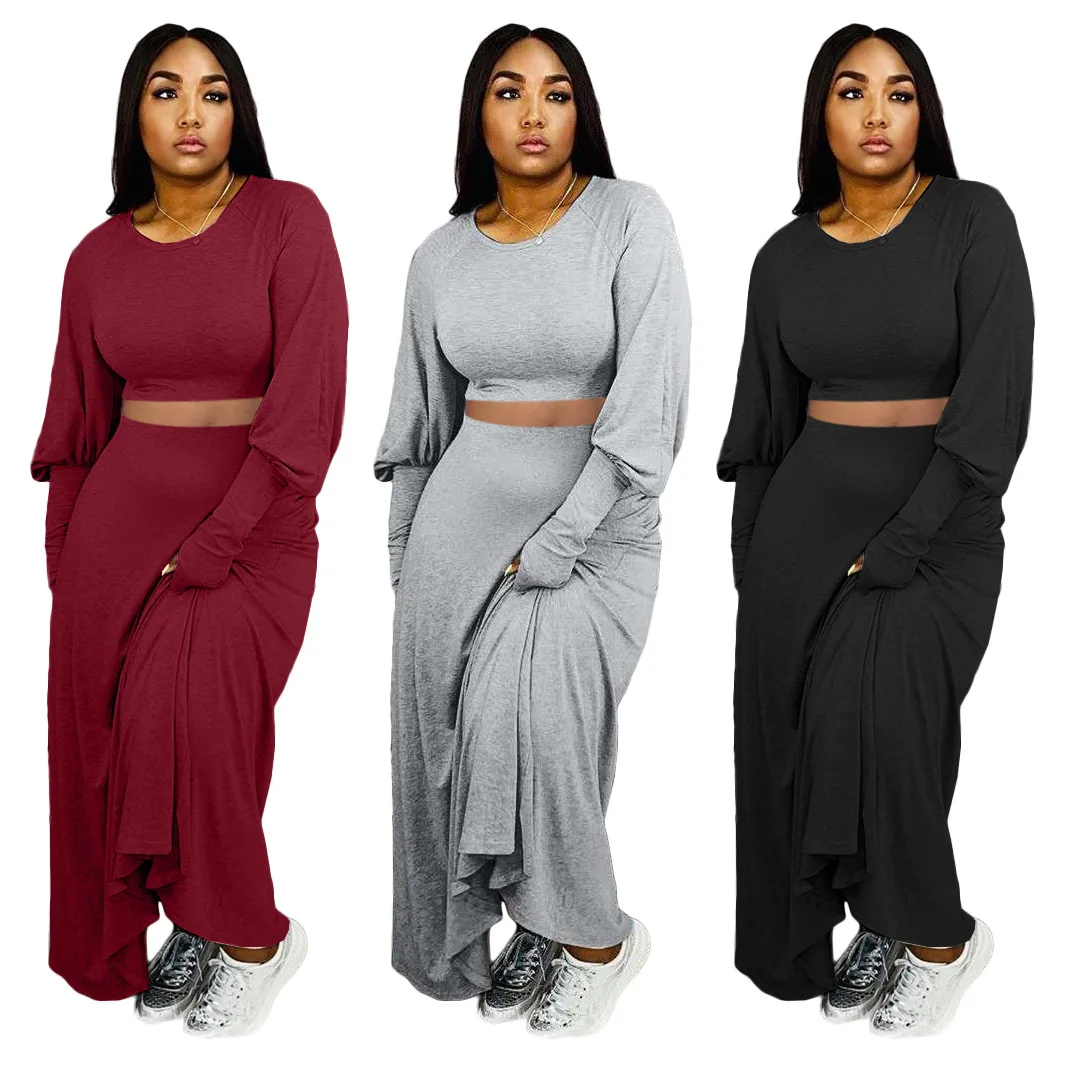 Осенний Женский комплект свободного кроя с длинным рукавом и круглым вырезом, комплект из двух предметов, Повседневная однотонная одежда д...
Осенний Женский комплект свободного кроя с длинным рукавом и круглым вырезом, комплект из двух предметов, Повседневная однотонная одежда д...