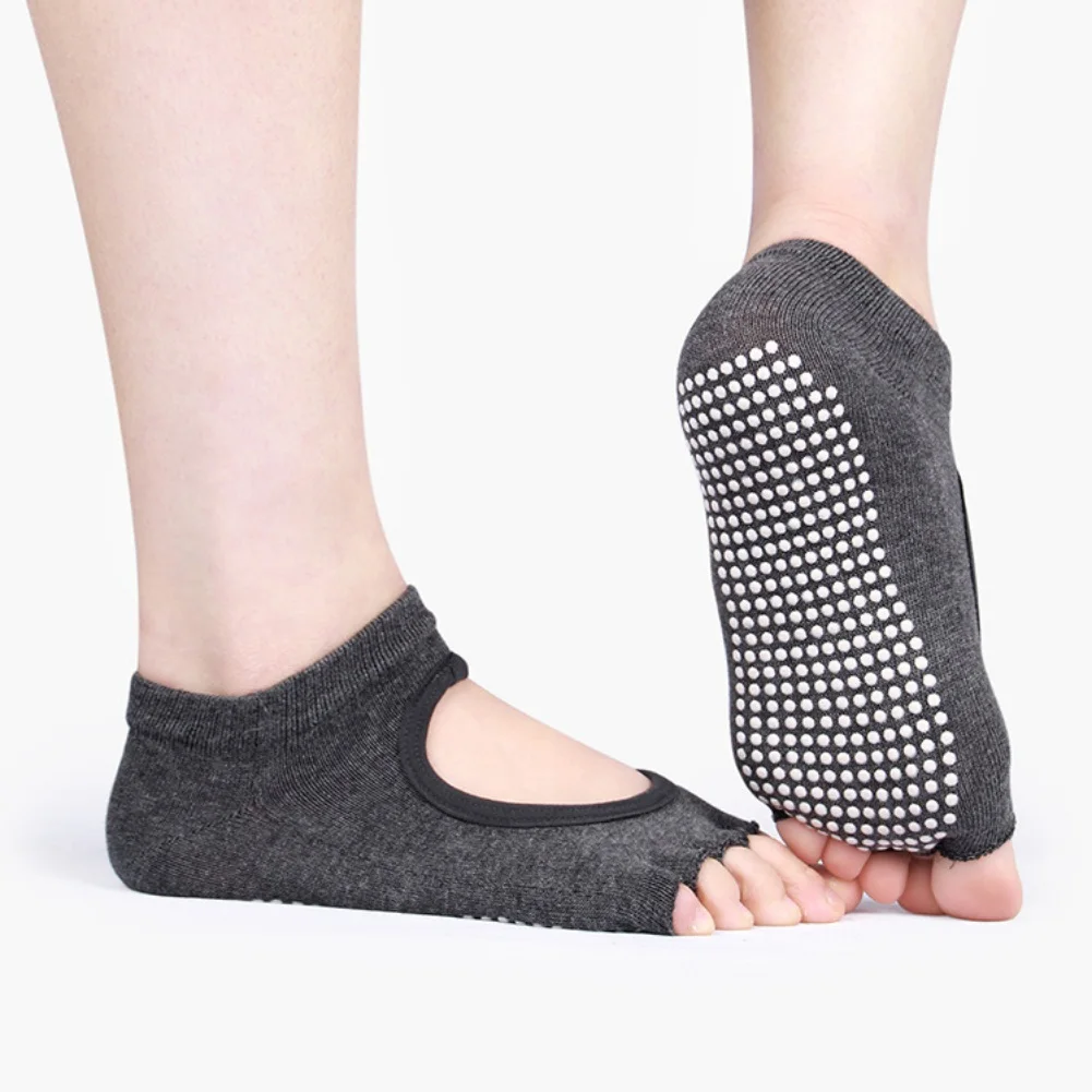 Women Yoga Socks Full Toe Gym Sport Non Slip Pilates Fitness Running Socks Anti-slip Sock Slippers
Women Yoga Socks Full Toe Gym Sport Non Slip Pilates Fitness Running Socks Anti-slip Sock Slippers