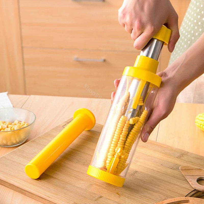 Corn Stripper Fruit Vegetable Tools Stainless Steel Cob Remover Cutter Shaver Products Kitchen Supplies cozinha
Corn Stripper Fruit Vegetable Tools Stainless Steel Cob Remover Cutter Shaver Products Kitchen Supplies cozinha