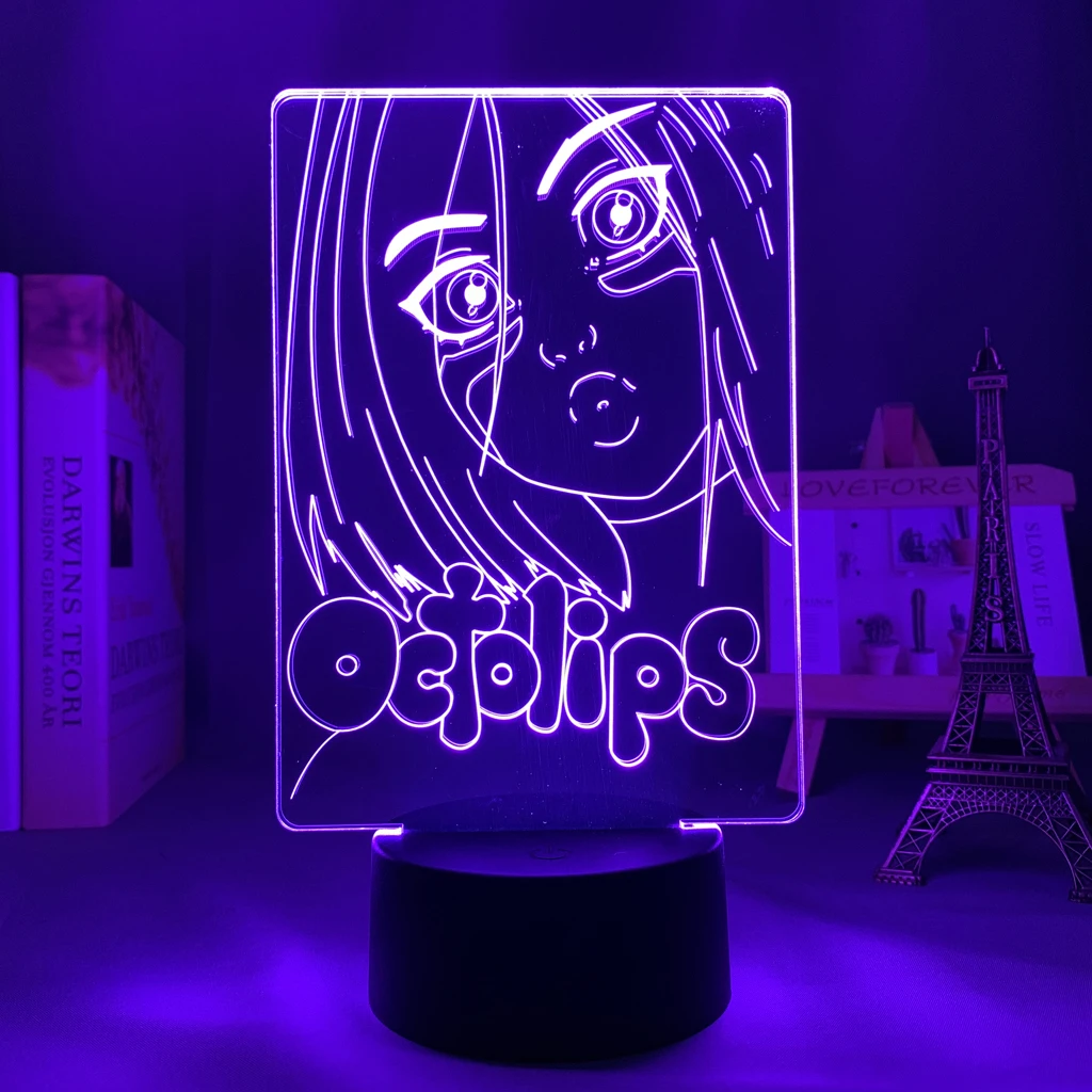 Светодиодный ночсветильник Octolips для детской спальни, Декор, светильник, подарок на день рождения, аниме гаджет, комнатная настольная лампа ...
Светодиодный ночсветильник Octolips для детской спальни, Декор, светильник, подарок на день рождения, аниме гаджет, комнатная настольная лампа ...