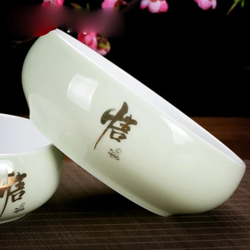 Celadon Tea Wash Chinese Tea Set Cup Wash Washed Bowl Multifunctional Ashtray Flowerpot Ceramic Accessories Ceremony
Celadon Tea Wash Chinese Tea Set Cup Wash Washed Bowl Multifunctional Ashtray Flowerpot Ceramic Accessories Ceremony