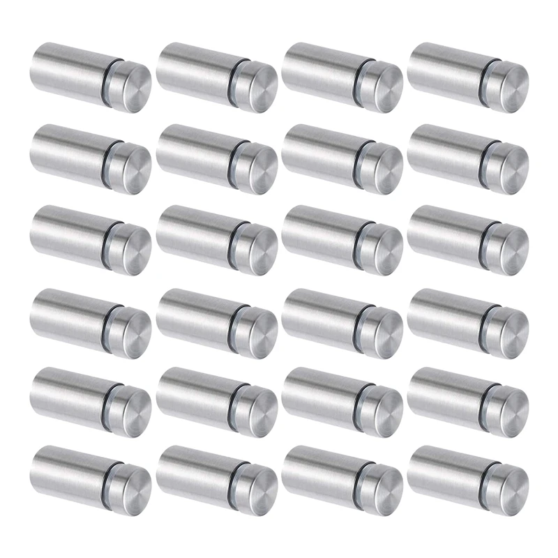 NEW-100 Packs Sign Standoff Screws Stainless Steel Wall Standoff Mounts Nail for Glass Artwork and Displays (1/2 x 1 Inch)
NEW-100 Packs Sign Standoff Screws Stainless Steel Wall Standoff Mounts Nail for Glass Artwork and Displays (1/2 x 1 Inch)