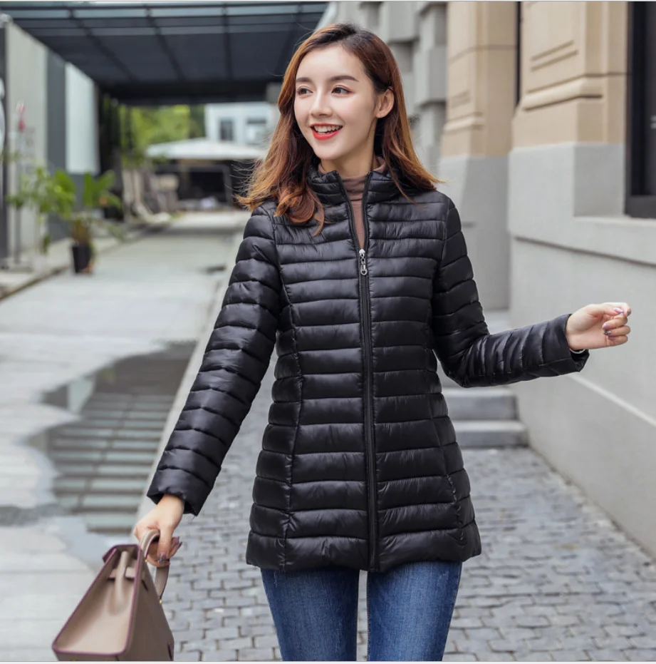 90% White Duck Down Coat Winter Jacket Women Stand Collar Solid Black Female Down Coat Loose Oversize Women's Long Puffer Parka
90% White Duck Down Coat Winter Jacket Women Stand Collar Solid Black Female Down Coat Loose Oversize Women's Long Puffer Parka