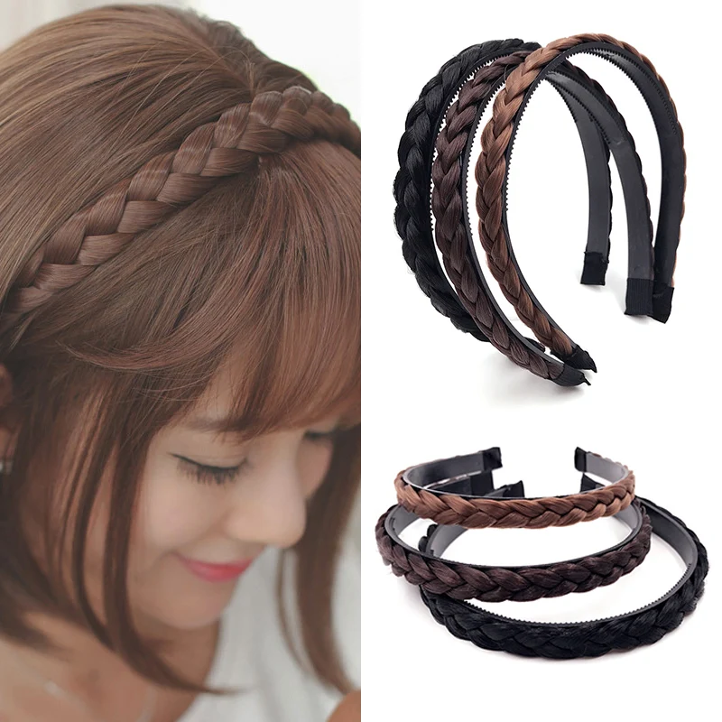 1PC New Braids Headband Headwear Girls Fashion Creative Hair Wig Accessories Hair Accessories Hair Hoop Korean Women Hairband
1PC New Braids Headband Headwear Girls Fashion Creative Hair Wig Accessories Hair Accessories Hair Hoop Korean Women Hairband