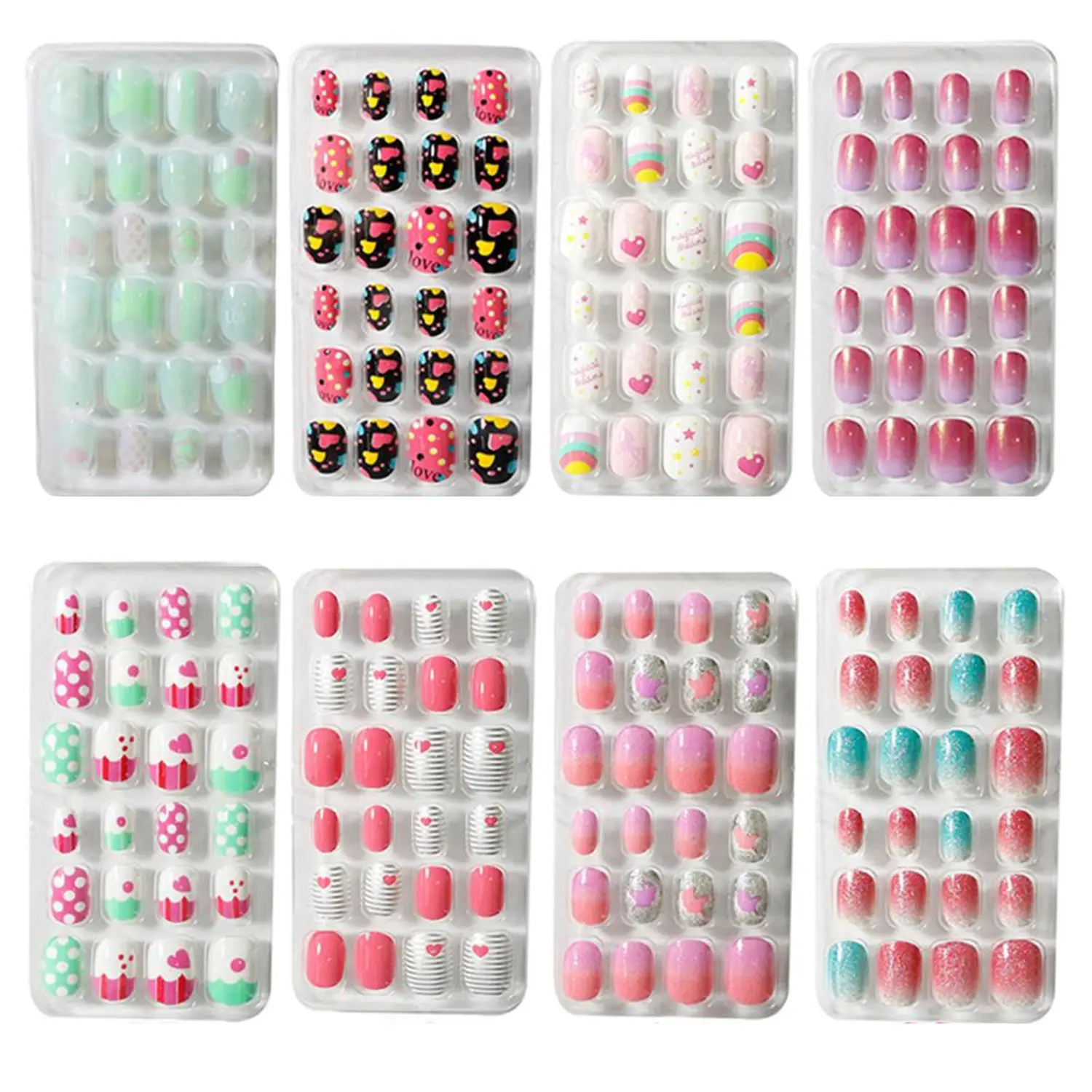 Acrylic Detachable Reusable Nails Art Fake Nails Press on Nails Full Cover False Nail Tips
Acrylic Detachable Reusable Nails Art Fake Nails Press on Nails Full Cover False Nail Tips