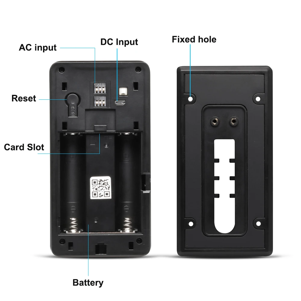 

Video Doorbell 720P IP Security Intercom Wireless WIFI Door Bell Camera Motion Detection Alarm Audio Talk Waterproof SD Card