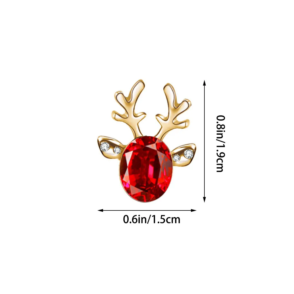 Fashion Christmas Ear Pendant Crystal Gemstone Earrings Luxury Three Dimensional Christmas Reindeer Earing Drop Ship
Fashion Christmas Ear Pendant Crystal Gemstone Earrings Luxury Three Dimensional Christmas Reindeer Earing Drop Ship