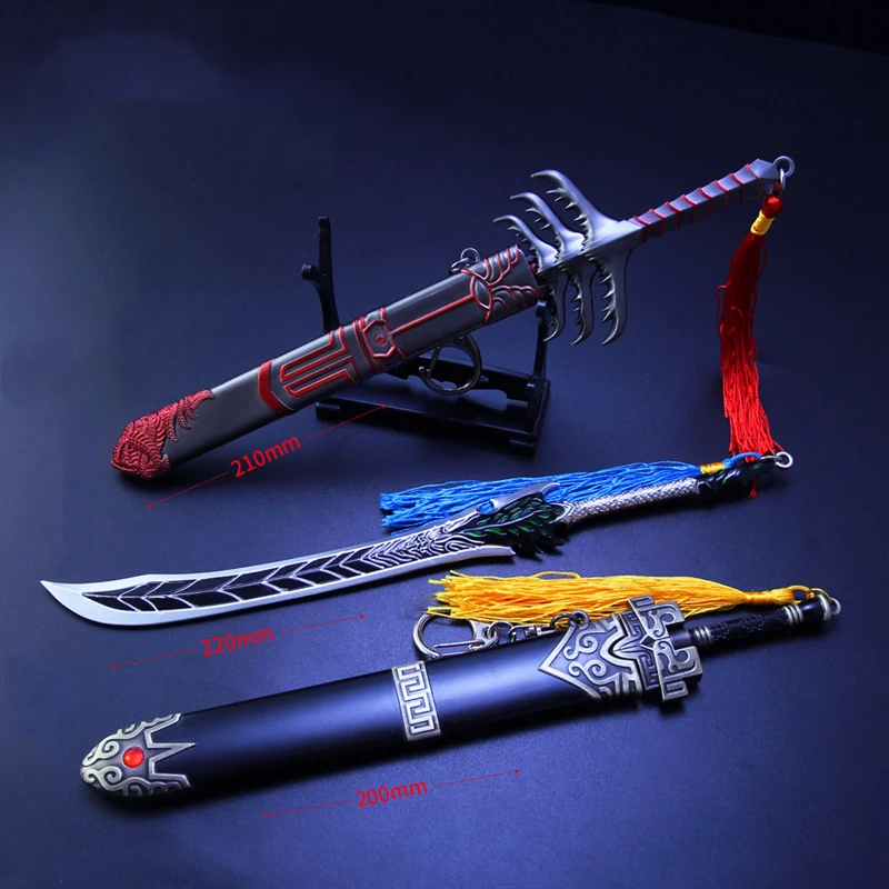 Around Wu Wu Geng Ji, King Zhou Burning Sky and Blazing Wing Sword, Ziyu Zhutian Sword, Alloy Model Weapon Going Against The Sky
Around Wu Wu Geng Ji, King Zhou Burning Sky and Blazing Wing Sword, Ziyu Zhutian Sword, Alloy Model Weapon Going Against The Sky