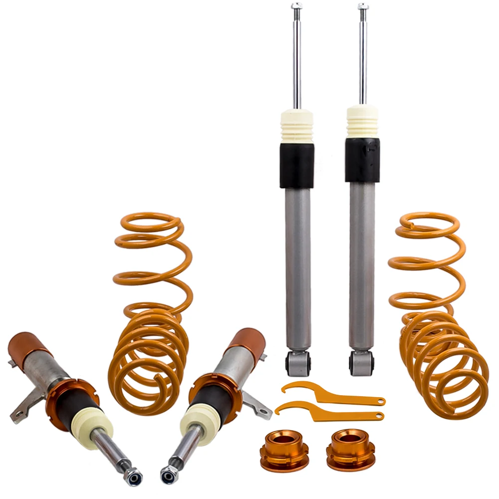 Coilover Kit For VW Golf MK5 A5 Typ 1K 2003-2008Suspension Shock Absorber Coil Spring For Audi TT 8J (FWD) 2006-2014
Coilover Kit For VW Golf MK5 A5 Typ 1K 2003-2008Suspension Shock Absorber Coil Spring For Audi TT 8J (FWD) 2006-2014
