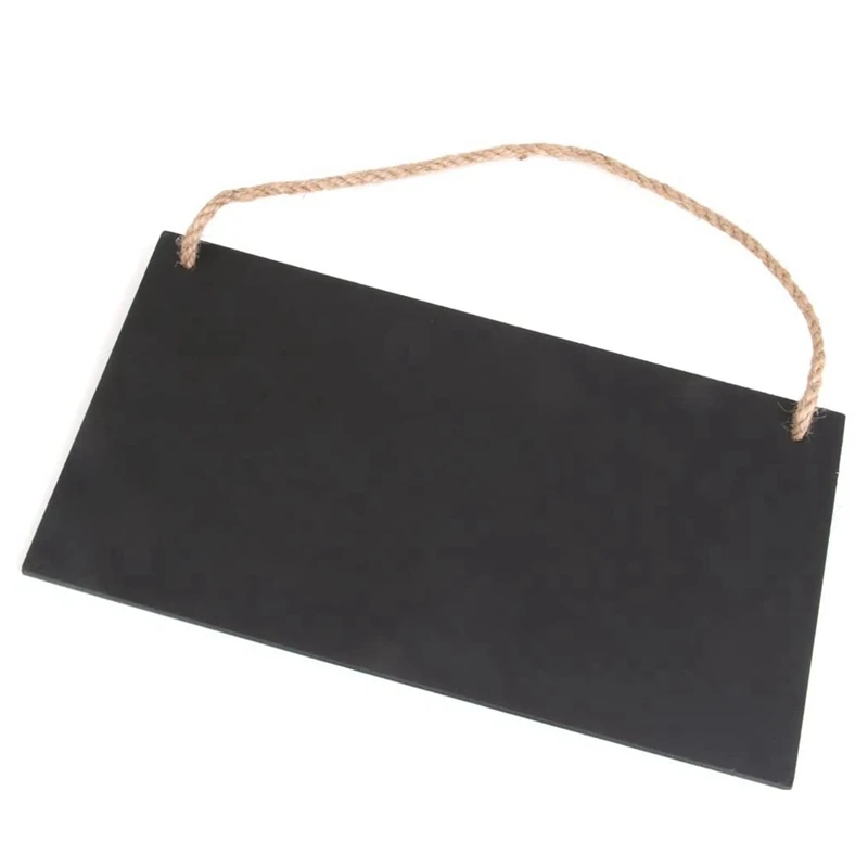 26X14CM Wooden Message Board with Twine Small Blackboard Suitable for Office or Home
26X14CM Wooden Message Board with Twine Small Blackboard Suitable for Office or Home