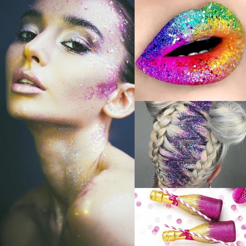 12 Colors Chunky Glitter Sequins Superfine Flakes Mix Set Eyeshadow Body Face Decorations Nail Art Stickers
12 Colors Chunky Glitter Sequins Superfine Flakes Mix Set Eyeshadow Body Face Decorations Nail Art Stickers