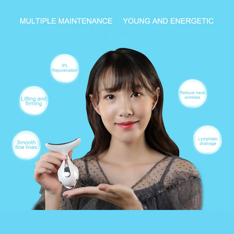 Multi-function Beauty Instrument Photorejuvenation Face Massager Wrinkle Removal Electric Anti-aging Vibration Massage Machine
Multi-function Beauty Instrument Photorejuvenation Face Massager Wrinkle Removal Electric Anti-aging Vibration Massage Machine