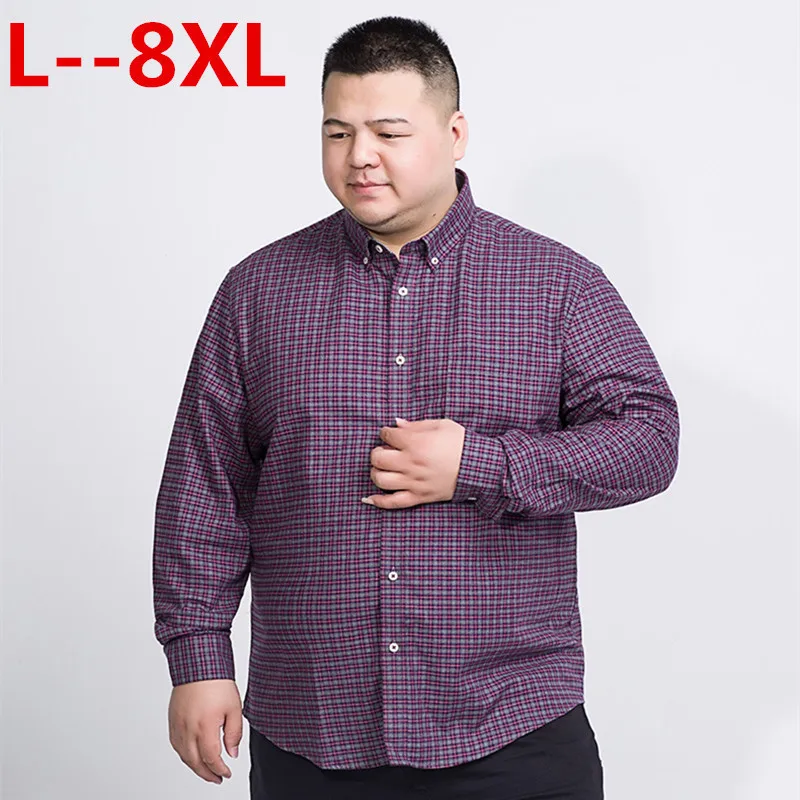 8XL 6XL 5XL 4XL spring autumn mens fashion 100% cotton brand long sleeve plaid shirts male retro style vintage casual shirt men
8XL 6XL 5XL 4XL spring autumn mens fashion 100% cotton brand long sleeve plaid shirts male retro style vintage casual shirt men