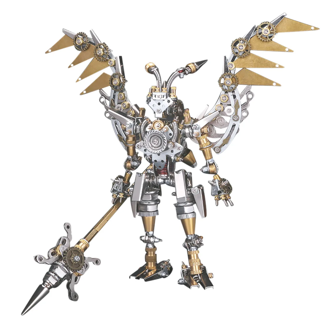573Pcs DIY Metal Mechanical Mecha Puzzle Model Kit 3D Assembly Pawns Jigsaw Crafts - Lv Bu
573Pcs DIY Metal Mechanical Mecha Puzzle Model Kit 3D Assembly Pawns Jigsaw Crafts - Lv Bu
