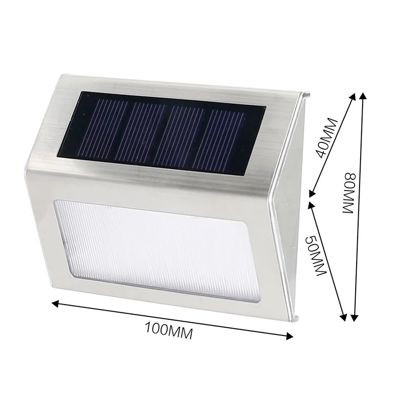 LED Wall Light Outdoor Solar Stairs Lamp Garden Lights Decoration Step Deck Light For Pathway Patio Fence Street Lamp Waterproof
LED Wall Light Outdoor Solar Stairs Lamp Garden Lights Decoration Step Deck Light For Pathway Patio Fence Street Lamp Waterproof