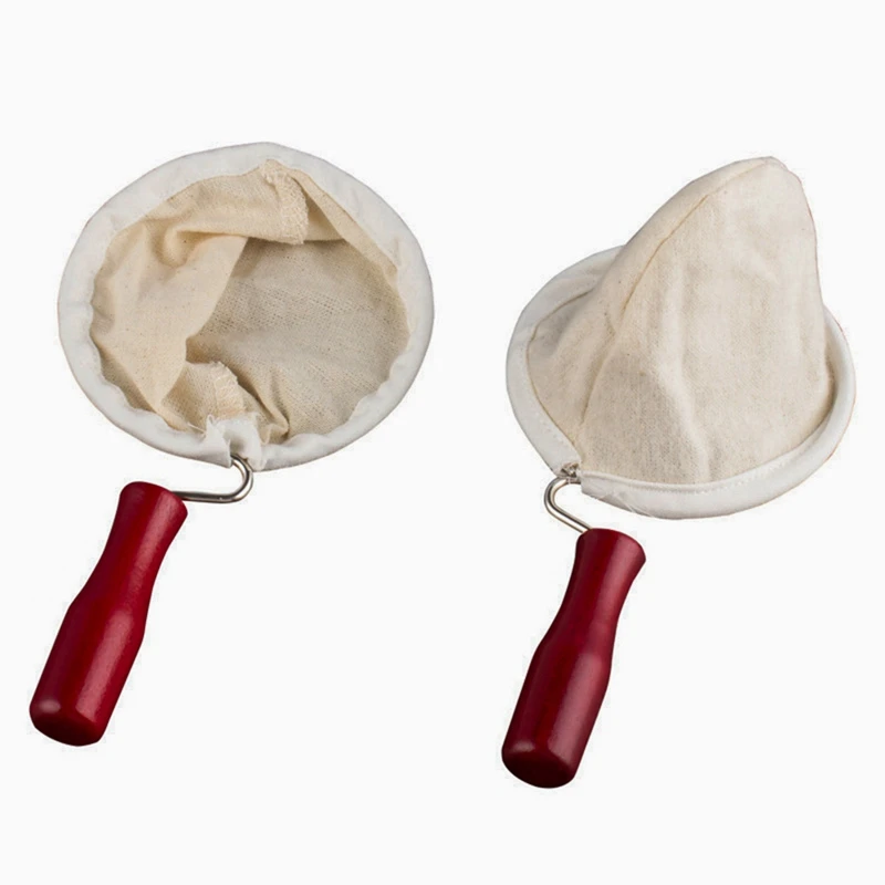 Reusable Coffee Filter Bag Cotton Flannel Coffee Filter Strainer with Wooden Handle Filter Pack Pot Mesh Basket Tool Coffee Tool
Reusable Coffee Filter Bag Cotton Flannel Coffee Filter Strainer with Wooden Handle Filter Pack Pot Mesh Basket Tool Coffee Tool
