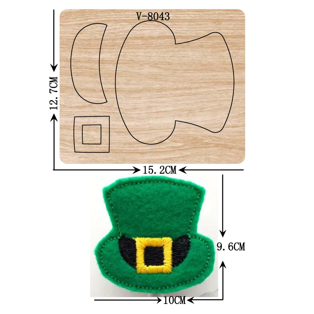 New Valentine's day hat wooden dies cutting dies for scrapbooking Multiple sizes V-8043
New Valentine's day hat wooden dies cutting dies for scrapbooking Multiple sizes V-8043