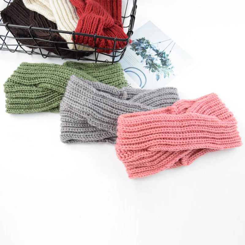 Autumn Winter Solid Crochet Knitting Wool Women Headband Weaving Cross For Handmade DIY Hair Bands Warm Sweet Girl Hair Accessor
Autumn Winter Solid Crochet Knitting Wool Women Headband Weaving Cross For Handmade DIY Hair Bands Warm Sweet Girl Hair Accessor