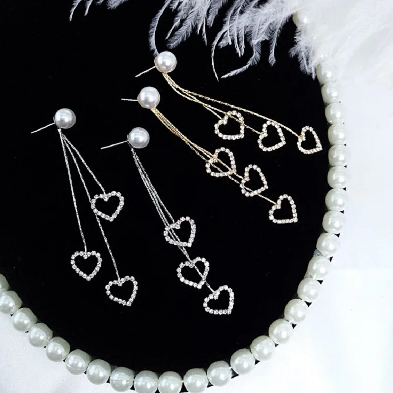 2020 New Women's Earrings Fashion Elegant Tassels Heeart Metal Girl Earrings For Women Bride's Party Gifts Jewelry Wholesale
2020 New Women's Earrings Fashion Elegant Tassels Heeart Metal Girl Earrings For Women Bride's Party Gifts Jewelry Wholesale