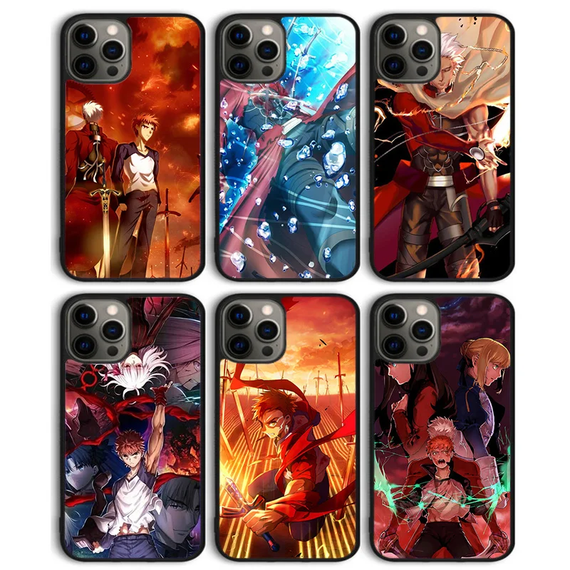 Чехол для телефона Shirou Emiya Fate Stay Night задняя крышка iPhone 13 11 12 Pro Max mini XS XR X 8 Plus 7 SE 2020 6S