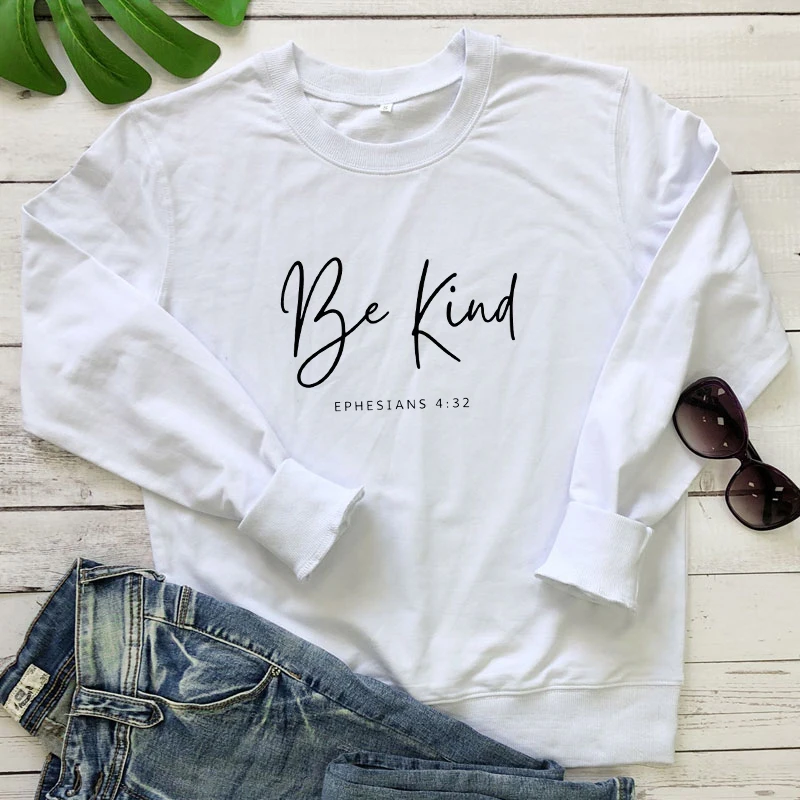 Be Kind Ephesian 4:32 Sweatshirt Catholic Christian Bible Verse Pullovers Women Long Sleeve Jumper Kindness Sweatshirts Outfits
Be Kind Ephesian 4:32 Sweatshirt Catholic Christian Bible Verse Pullovers Women Long Sleeve Jumper Kindness Sweatshirts Outfits
