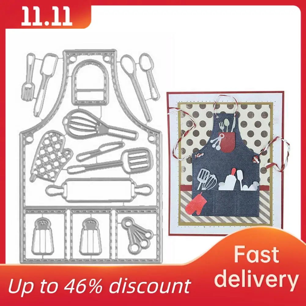 Metal Cutting Dies For Scrapbooking Stencils Cook Apron DIY Paper Album Cards Making Embossing Folders Die Cuts Mold
Metal Cutting Dies For Scrapbooking Stencils Cook Apron DIY Paper Album Cards Making Embossing Folders Die Cuts Mold
