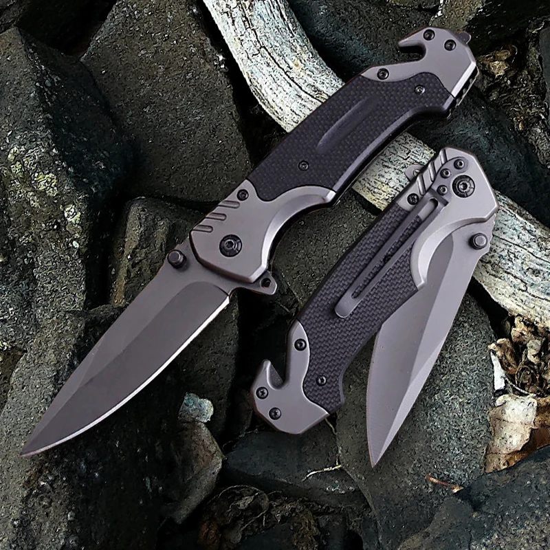 Складной нож-Флиппер из нержавеющей стали, универсальный нож, карманный инструмент, ножи для фруктов, походный охотничий нож 
Складной нож-Флиппер из нержавеющей стали, универсальный нож, карманный инструмент, ножи для фруктов, походный охотничий нож
