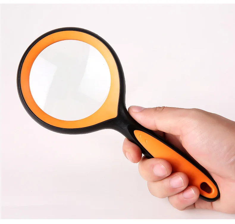 5x 75mm Glass Lens Handheld Reading Magnifying Glass for Old Man Children Insect Observer Fashion Magnifier in Supermarket
5x 75mm Glass Lens Handheld Reading Magnifying Glass for Old Man Children Insect Observer Fashion Magnifier in Supermarket