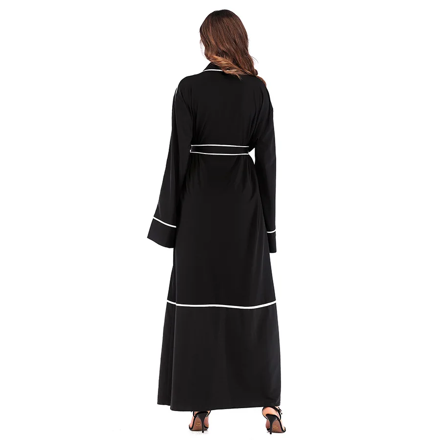 TVVOVVIN Panelled Middle East Stripes Cardigan Muslim Robe Adjustable Waist Plus Size Solid Dress Long Coat Women K8WR
TVVOVVIN Panelled Middle East Stripes Cardigan Muslim Robe Adjustable Waist Plus Size Solid Dress Long Coat Women K8WR