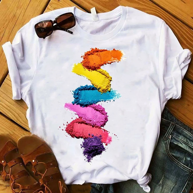 Women T Womens 2021 Fashion Cute Graphic Finger Nail 3D Summer Paint Top Tshirt Female Tee Shirt Ladies Clothes T-shirt
Women T Womens 2021 Fashion Cute Graphic Finger Nail 3D Summer Paint Top Tshirt Female Tee Shirt Ladies Clothes T-shirt