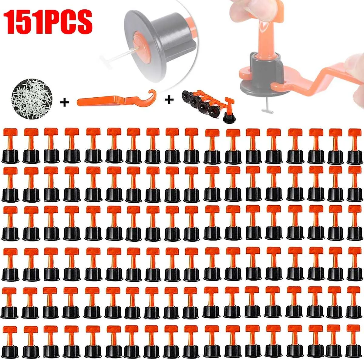 151Pcs Level Wedges Tile Spacers For Flooring Wall Tile Spacer Carrelage Tile Leveling System Leveler Locator Spacers Plier
151Pcs Level Wedges Tile Spacers For Flooring Wall Tile Spacer Carrelage Tile Leveling System Leveler Locator Spacers Plier