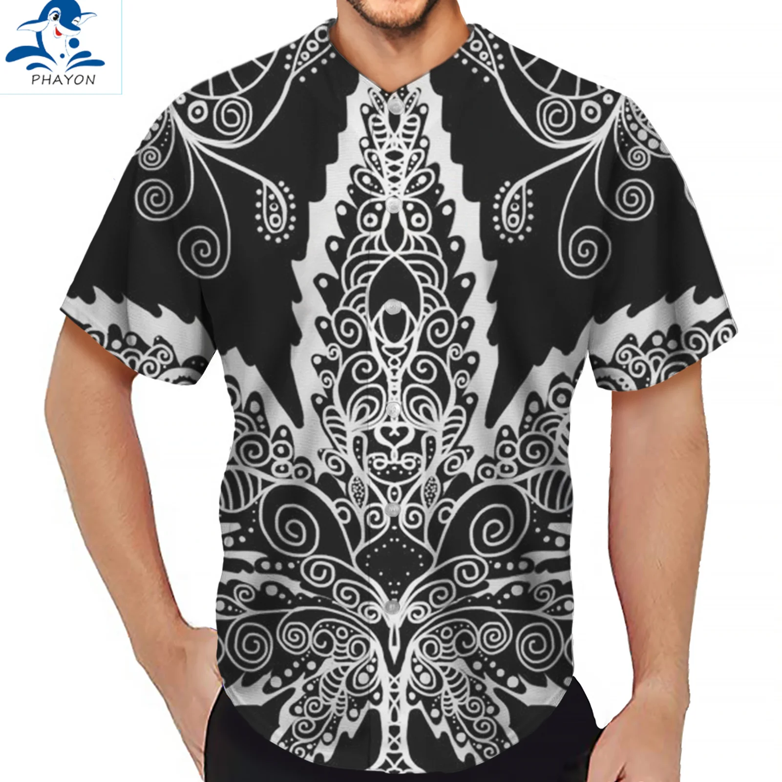 PHAYON Ethnic Tribal Short Sleeve O-Neck Baseball Shirt For Adult Print T-shirt Hip Hop Harajuku Streetwear Baseball Jersey
PHAYON Ethnic Tribal Short Sleeve O-Neck Baseball Shirt For Adult Print T-shirt Hip Hop Harajuku Streetwear Baseball Jersey