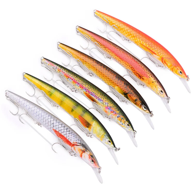 1 Pcs 15cm 18g Lifelike Floating Japan Hard Bait Minnow Fishing Lure Tight Wobbler Jerkbait Treble Hooks Plastic Isca Fish
1 Pcs 15cm 18g Lifelike Floating Japan Hard Bait Minnow Fishing Lure Tight Wobbler Jerkbait Treble Hooks Plastic Isca Fish
