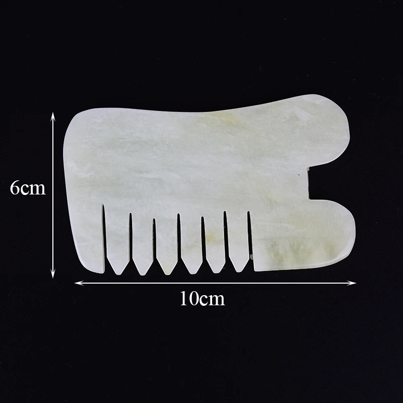 1pc Acupuncture Therapy Trigger Point Treatment For Skin Slimming Beauty Health Head Jade Stone Massager Comb Spa
1pc Acupuncture Therapy Trigger Point Treatment For Skin Slimming Beauty Health Head Jade Stone Massager Comb Spa