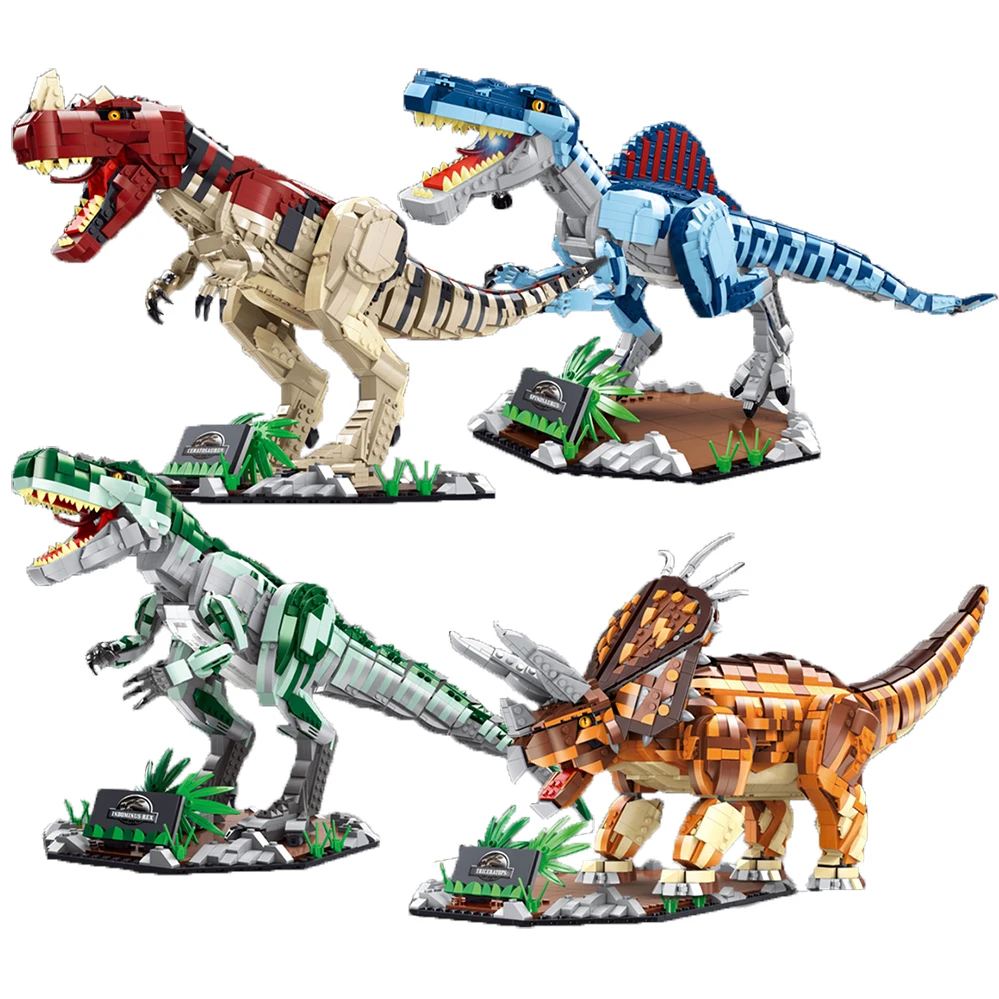 Конструктор игрушечный MOC «Парк Юрского периода», модель дисков из серии «сделай сам», индоминус Рекс, Трицератопс, игрушки для детей, подар...
Конструктор игрушечный MOC «Парк Юрского периода», модель дисков из серии «сделай сам», индоминус Рекс, Трицератопс, игрушки для детей, подар...