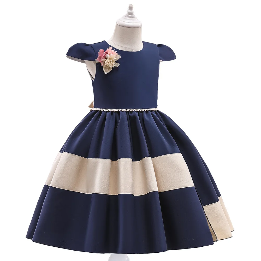 2021 Summer 4-10 Years Old Children Birthday Wedding Flower Decoration Princess Navy Sleeveless Kids Big Girl Party Dress
2021 Summer 4-10 Years Old Children Birthday Wedding Flower Decoration Princess Navy Sleeveless Kids Big Girl Party Dress