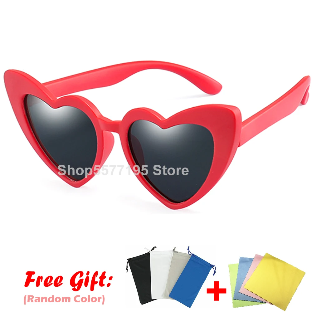 Children Kids Polarized Sunglasses Fashion Heart Shaped Boys Girls Sun Glasses UV400 Baby Flexible Safety Frame Eyewear 2022
Children Kids Polarized Sunglasses Fashion Heart Shaped Boys Girls Sun Glasses UV400 Baby Flexible Safety Frame Eyewear 2022
