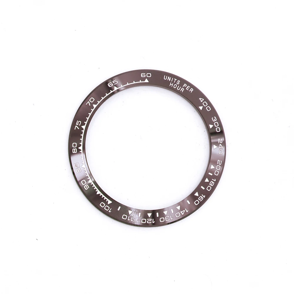 CARLYWET TOP Quality Ceramic Brown with White Writing 38.6mm Watch Bezel For Rolex DAYTONA 116500 - 116520
CARLYWET TOP Quality Ceramic Brown with White Writing 38.6mm Watch Bezel For Rolex DAYTONA 116500 - 116520