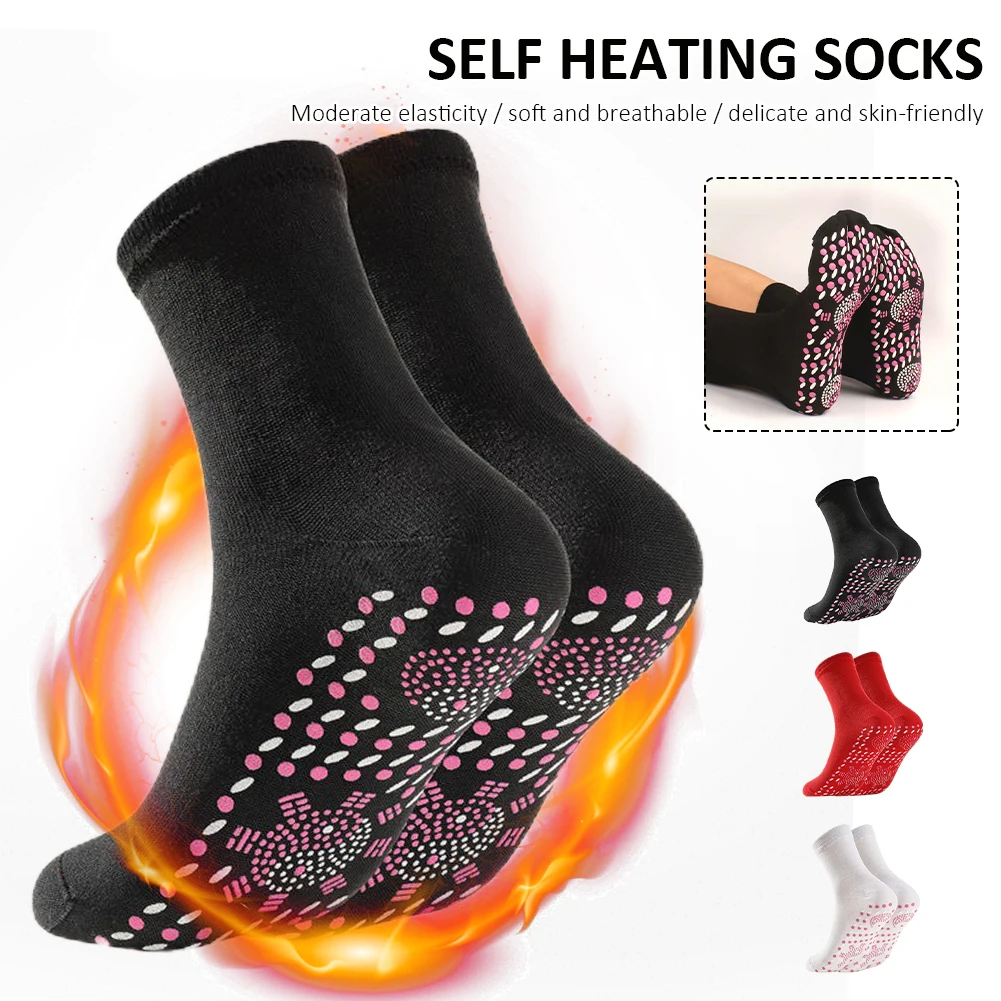Self Heating Socks Winter Warm Massage Socks Anti-Fatigue Heat Insulated Thermal Socks for Hiking Camping Cycling
Self Heating Socks Winter Warm Massage Socks Anti-Fatigue Heat Insulated Thermal Socks for Hiking Camping Cycling