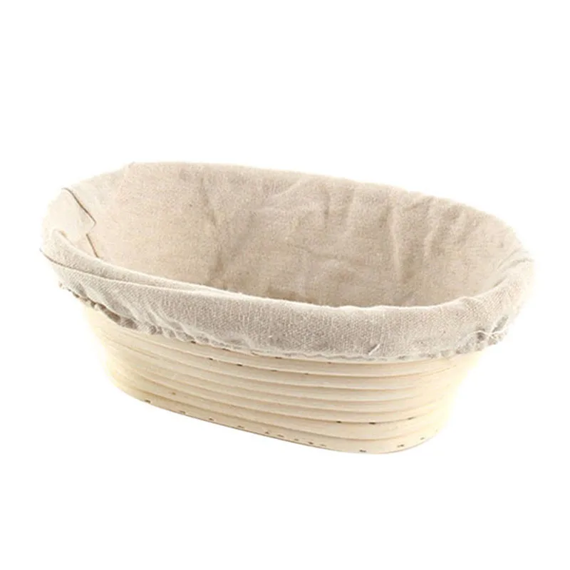 Banneton Brotform Round Bread Fermented Basket Rattan Bowl Cloth Set Baking Tool
Banneton Brotform Round Bread Fermented Basket Rattan Bowl Cloth Set Baking Tool