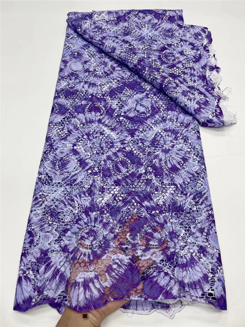 Гипюровая кружевная ткань Tie-Dye, 5 ярдов, африканская кружевная ткань высокого качества, нигерийская Водорастворимая кружевная ткань для веч...
Гипюровая кружевная ткань Tie-Dye, 5 ярдов, африканская кружевная ткань высокого качества, нигерийская Водорастворимая кружевная ткань для веч...