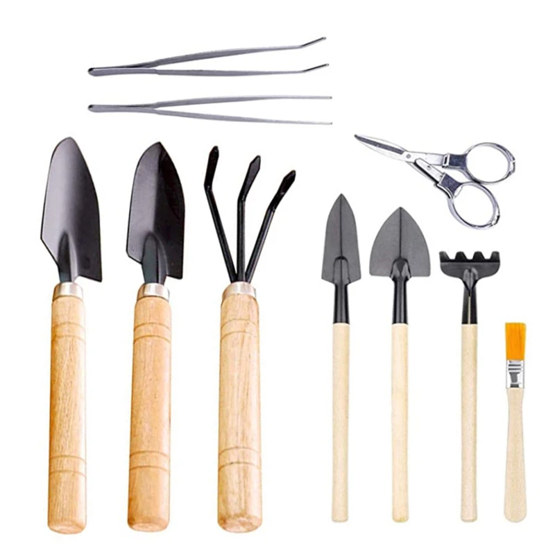 10PCS/Set Plant Mini Transplant Tool Kit Planting Bonsai Care Set Garden Hand Tools Mini for Gardening Accessories
10PCS/Set Plant Mini Transplant Tool Kit Planting Bonsai Care Set Garden Hand Tools Mini for Gardening Accessories