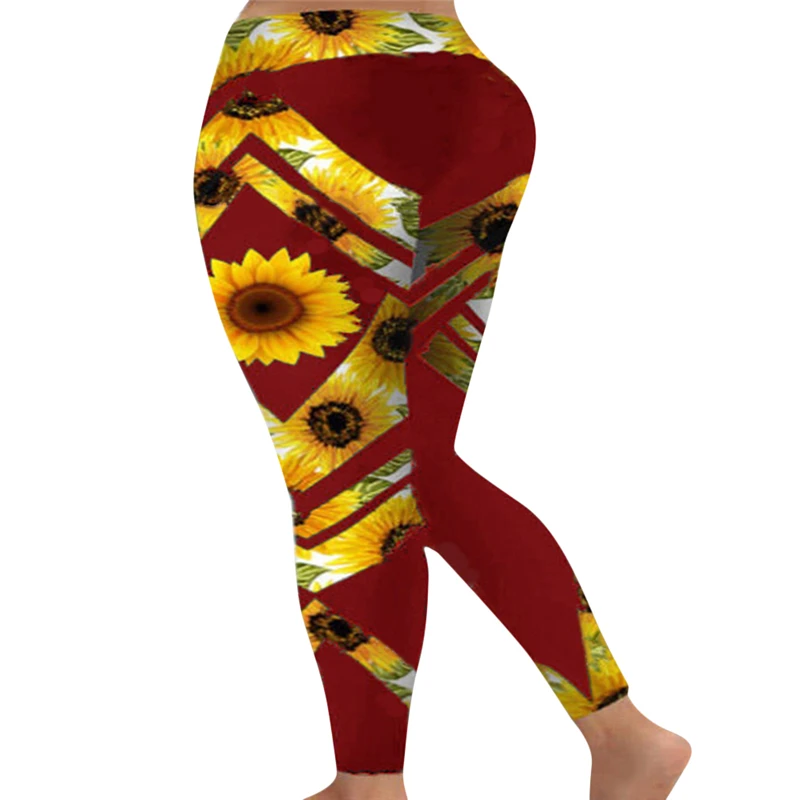 Plus Size Women Casual Printed Sunflower Leggings Ladies Sexy Skinny Sports Leggings Female Fashion Patchwork Leggings For Women
Plus Size Women Casual Printed Sunflower Leggings Ladies Sexy Skinny Sports Leggings Female Fashion Patchwork Leggings For Women