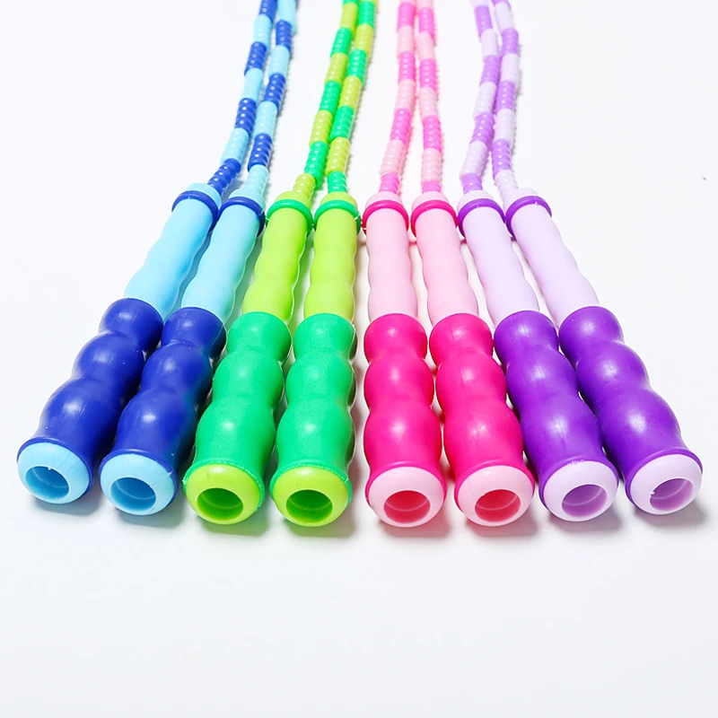 New Jump Rope Speeds Training Exercise Beaded Segmented Soft Sports Skipping Rope XD88
New Jump Rope Speeds Training Exercise Beaded Segmented Soft Sports Skipping Rope XD88