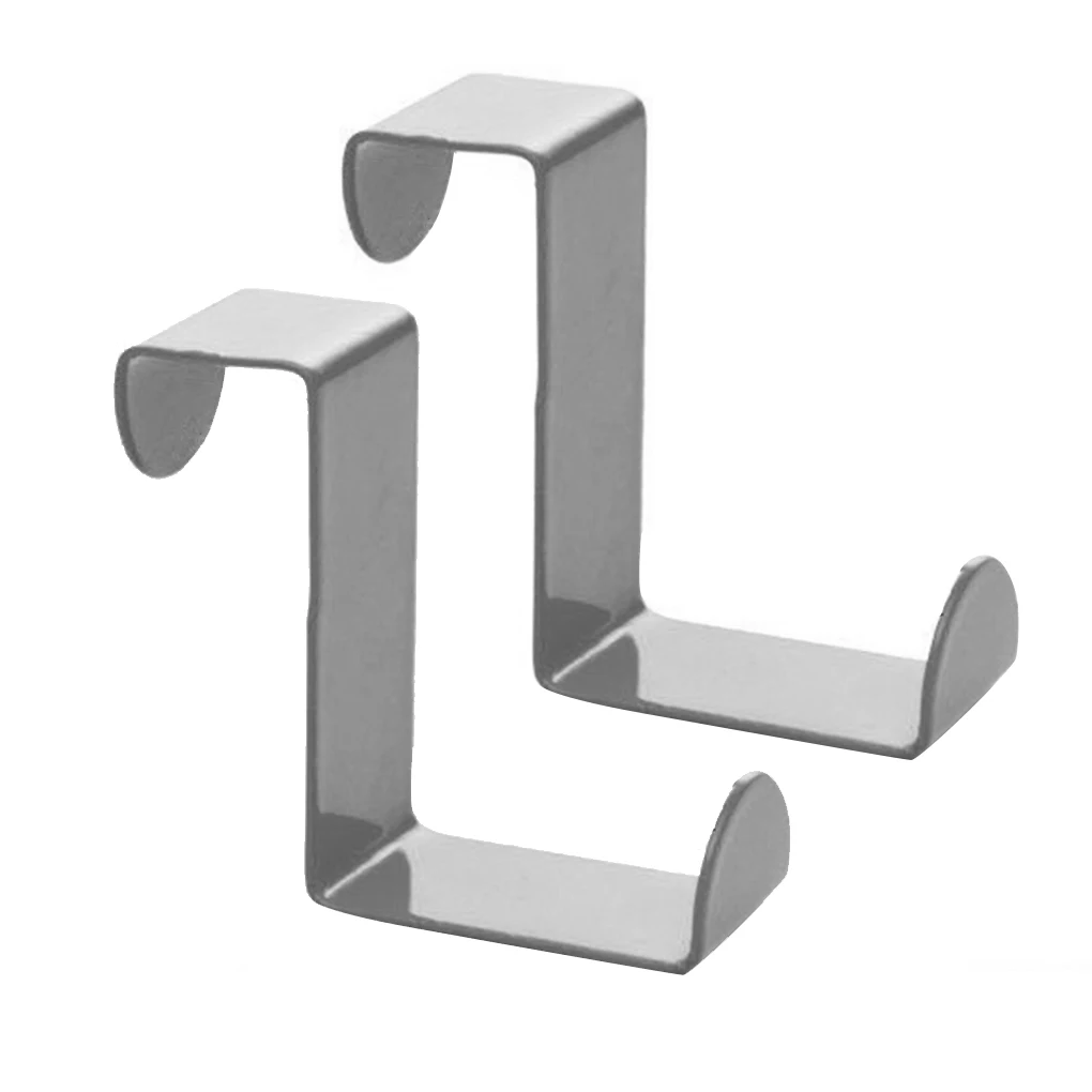 2pcs Over Door Hooks Stainless Steel Cabinet Drawer Hanging Hooks Office Kitchen Towel Coat Hanger
2pcs Over Door Hooks Stainless Steel Cabinet Drawer Hanging Hooks Office Kitchen Towel Coat Hanger